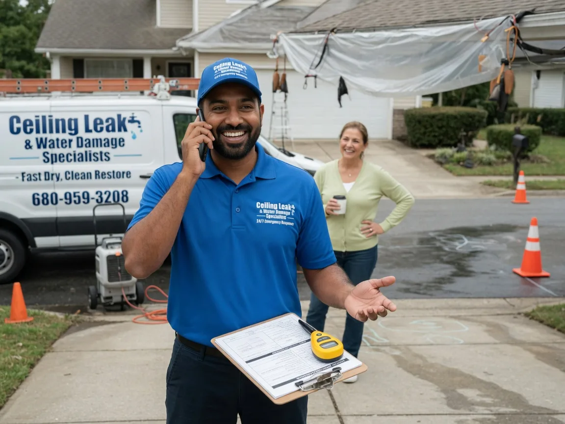 Ceiling Leak Cleanup Patoka, IL FAQs